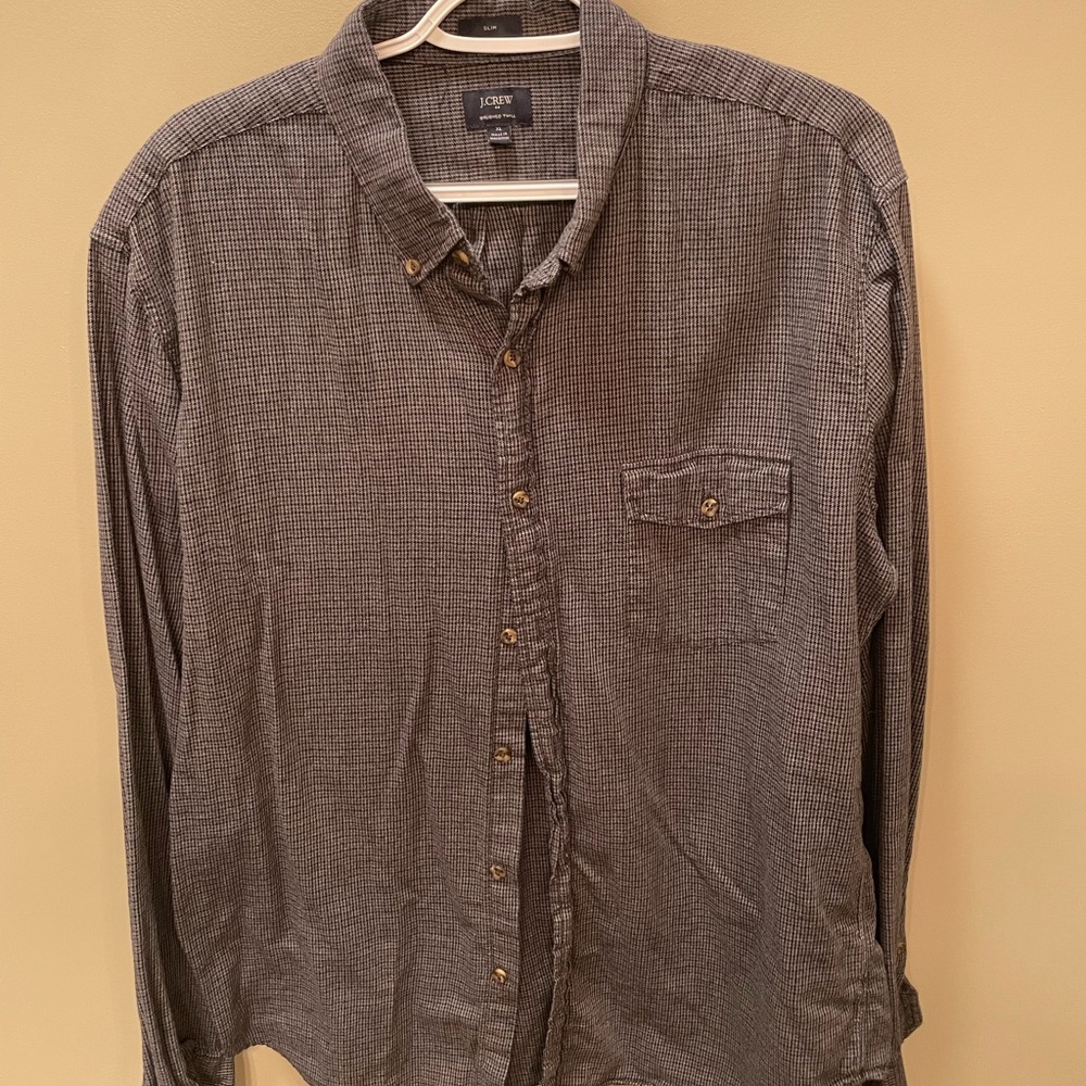 J Crew Mens Button Down XL